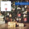 DOITOOL Hanging Parachute Santa Claus Light,Christmas Decorations,Xmas Tree Hanging Ornament,LED Santa Lights for Christmas Tree Fence, Porch Window Stairway Unique Holiday Decor view 3