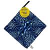 Baby Paper Larger-Sized Crinkle Sensory Toy for Babies and Children and Adults | Gartel Blue Journey Design | Non-Toxic, Washable | Great for Baby Showers view 1