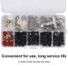 270Pcs RC Screw Kit Screws Assortment Set with Gasket,Small Sleeve,Car Shell Buckle,Flat Head Hex Screw,Round Head Hex Screw,for 1/8 1/10 Remote Control Car RC Repair Tool Kit view 2
