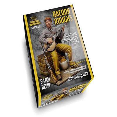 Abteilung 502 Resin Figure ABT1032 Racoon Roughs (Alabama Volunteers 1861) (1/54)