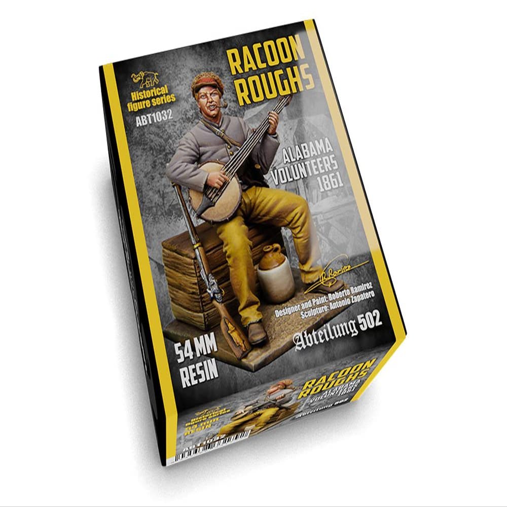 Abteilung 502 Resin Figure ABT1032 Racoon Roughs (Alabama Volunteers 1861) (1/54)