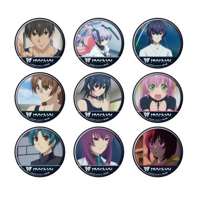 Anime Mu Love Alternate 01 Tin Badge Box of 9