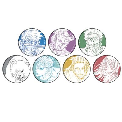 Mappa Movie Version 0 01 Velvet Tin Badge Box of 7