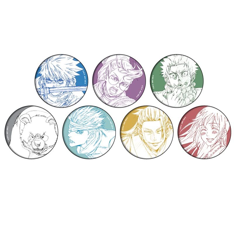 Mappa Movie Version 0 01 Velvet Tin Badge Box of 7
