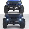 MOHERO Metal Front Bumper Mount with Led Light RC Bumper for 1/24 Axial SCX24 AXI00006 RC Crawler Car Upgrade Parts view 2