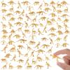 Lewtemi 240 Pcs Dinosaur Skeletons, Plastic Figures Dino Bones, Dinosaur Skeleton Toys for Dino Sand Dig, Science Play, Party Favor Decorations, 12 Styles view 1