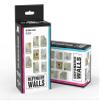 AK Resin Model AK1356 Defensive Walls Set (Resin 30-35MM) view 1