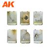 AK Resin Model AK1356 Defensive Walls Set (Resin 30-35MM) view 2