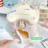 Goodliest House Piggy Bank for Boys Girls - Cute Money Bank Table Decor Large Coin Bank with Key Kawaii House Coin Saving Jar for Room Decor, Pink view 2