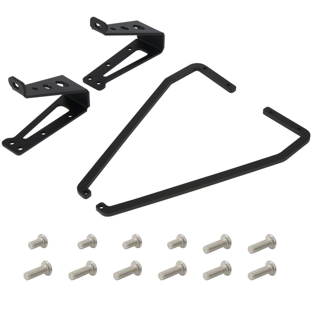 HOBOHY Aluminum Alloy Left/Right Side Bumper for Tamiya RC Car Grsshopper Hornet Chassis Upgrades Replace Parts