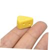 TOYANDONA Simulated Cheesecake Miniature Fake Cheese Models 50 Pcs Artificial Dessert Props for Dollhouse Decoration Photography and Home Display view 4