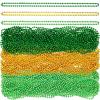 St. Patrick's Day Bead Necklaces Bulk Mardi Gras Beads Dark Green, Light Green, Yellow Beaded Necklaces St. Patrick's Party Beads Necklaces 33 6 mm Holiday Beaded Costume Necklace for Party (36 Pcs) view 1