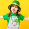 St. Patrick's Day Bead Necklaces Bulk Mardi Gras Beads Dark Green, Light Green, Yellow Beaded Necklaces St. Patrick's Party Beads Necklaces 33 6 mm Holiday Beaded Costume Necklace for Party (36 Pcs) view 3