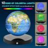 Floating Globe, Magnetic Levitating Globe with LED Light, 360 Rotating Geographic Globe World Map for Home Office Decor, Cool Tech Gift for Kids, Teacher, Husband, Colleague.. view 3