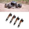 Alomejor RC Car, Aluminum Alloy RC Shock Damper for FCX24 118 124 RC Crawler Car (Black) view 4