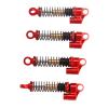 RC Car, Aluminum Alloy RC Shock Damper for FCX24 118 124 RC Crawler Car (Red) view 1
