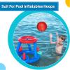 Gamtec 6" Small Basketballs for Kids, Toddler 6 Inch Little Ball for Over Door Mini Hoop, Silence Rubber Basketball Ball for Indoor Outdoor, Beach Sand Toy Balls for Pool Hoop 3PCS with Pump view 3