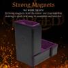 Forged Dice Co. The Keep Foldable Dice Tower with Dice Tray - Snap-Free Design - Ideal for RPG Players and Dungeon Masters - Easily Store and Transport - Purple view 2