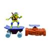 Teenage Mutant Ninja Turtles Toy, Leonardo Half Pipe RC Skate Vehicle, 2.4 GHz Skateboard Controller, Mutant Mayhem TMNT Remote Control Toy for Kids, Ages 3+ view 1
