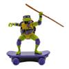 Teenage Mutant Ninja Turtles Toy, Donatello Sewer Shredder Pullback Skateboard, Mutant Mayhem TMNT Collectible Ninja Turtle, Ages 3+ view 3