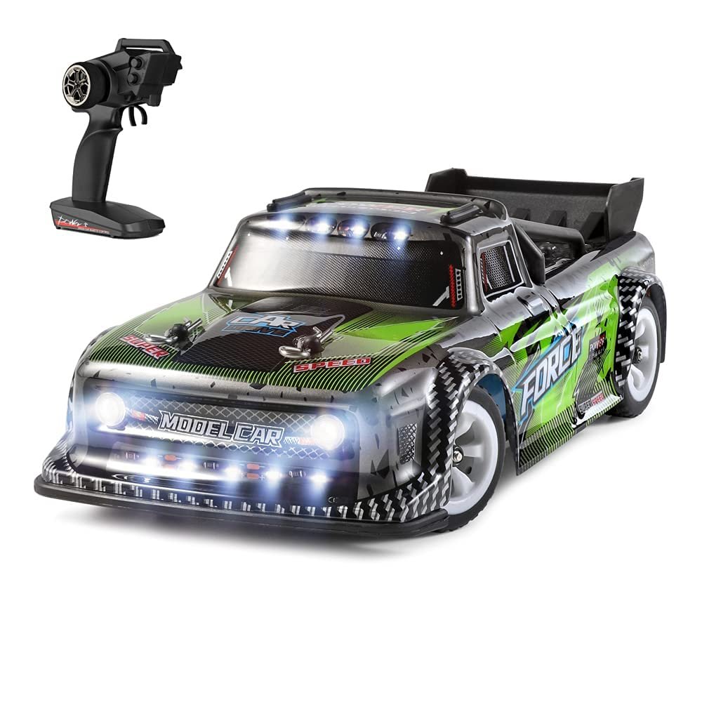 QIYHBVR RC Drift Car 1/28 Scale 2.4G 4WD 30KM/H High Speed All-Terrain RC Race Car RC Sport Racing Drift Car with LED Car Lamp RC Sport Racing Car for Adults Gifts