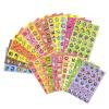 VKPI Scratch and Sniff Stickers, 576 Pieces Fruits and Foods Smelly Stickers, 24 Scents Sheets, 144 Designs, Reward Motivate Stickers for Kids, Teachers, Parents, Crafts, Party Favor, Christmas Gift view 1