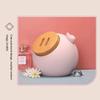 KRASS Collector88 Pink Piggy Piggy Bank Beige Money Box with Wooden Resin Body and Wooden Mouth for Boys, Girls, Children, Money Box for Adults, Beige S, view 4
