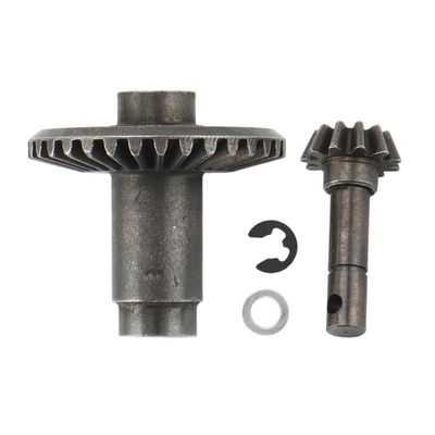BAIJAC 11T 32T Hard Steel Bevel Axle Gear Front Rear Axle Gear for Redcat GEN8 1/10 RC Crawler Car Upgrades Parts Accessories (Color : As Shown)