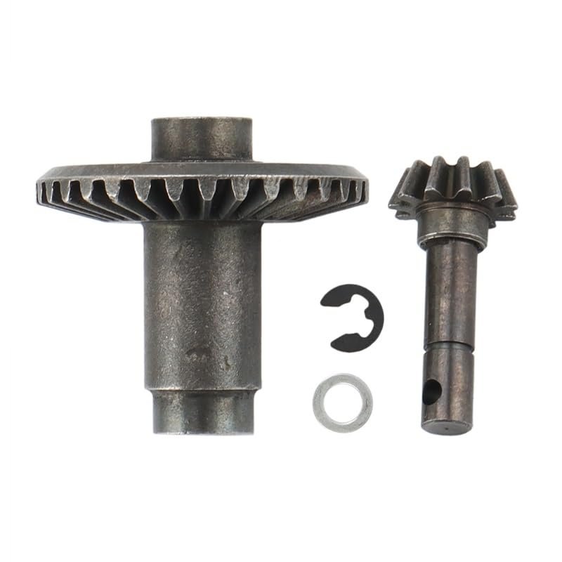 BAIJAC 11T 32T Hard Steel Bevel Axle Gear Front Rear Axle Gear for Redcat GEN8 1/10 RC Crawler Car Upgrades Parts Accessories (Color : As Shown)