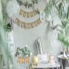 1st BaBy Birthday Banner First Birthday Decorations Burlap Banner for Boy or Girl Highchair Banner BaBy Birthday Party Decorations view 3