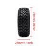 LAFEINA 4PCS 75mm RC Rally Car Grain Rubber Tires for 1:10 RC On Road Car Tamiya HSP HPI Kyosho (Blue) view 3