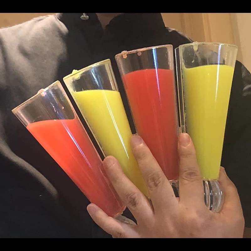 SUMAG Multiplying Collins Glass Magic Tricks Drinks Appear Vanish from Silk Magic Magician Stage Illusions Gimmicks Magic Props