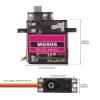DiGiYes 2Pack MG90S Micro Servo Motor Metal Geared 9G for Helicopter Airplane Boat Smart Robot Car Controls (1, Control Angle 360 Degree) view 2