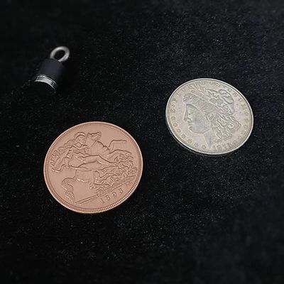 SUMAG Magnetic Scotch and Soda (Morgan Dollar and Queen Victoria Ancient Coin) Magic Tricks for Magicians Close up Illusions Gimmicks Mentalism Props