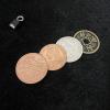 SUMAG Magnetic Scotch and Soda (Morgan Dollar and Queen Victoria Ancient Coin) Coins Magic Tricks for Magicians Close up Illusions Gimmicks Props Deluxe Set view 1