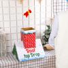 Eaasty Christmas Bean Bag Toss Drop Game Cardboard Chimney Cornhole Set Christmas Party Games with 6 Toss Bags for Outdoor Lawn Adults Family view 4
