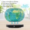 6" World Geographic Globes Floating Globe Lamp Anti Gravity 360 Rotating World Map with LED Light Magnetic Levitating Globe Home Office Desk Decor Creative Birthday Gifts view 3