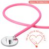 Hanaive 20 Pcs Kids Stethoscope Toys Bulk Stethoscopes for Children Girl Boy Doctor Nurse Party Halloween Costume Role Cosplay Pretend Game Accessories, 4 Colors view 2