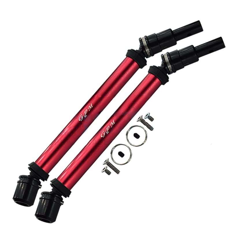 GPM for ARRMA-1/10 4WD Outcast 4X4 4S V2 BLX Stunt TRUCK-ARA4410V2 Medium Carbon Steel Head + Aluminum Alloy Body Front and Back Universal CVD Universal Joint<