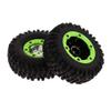 MOOKEENONE 4* Replacement RC Buggy Rubber Wheels & Tires + Wheel Rims Model Car for WLtoys 12428 1/12 view 3