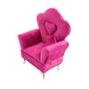 CONCISE 1/6 & 1/12 Scale Miniature Velvet Sofa w/Hidden Jewelry Box for Women 14+ Collectors Ring Earring Necklace Bracelet Trinket Storage - Pink Decor for Display & Dressing Tables view 1