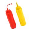 Gadpiparty 2pcs Interactive Fake Mustard Ketchup Prank Toys Wear-Resistant Novelty Bottles for Fun at Parties Realistic Design for Creative Surprises and Excitement view 1