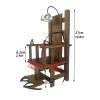 1/6 Scale wooden Electric Chair Torture chair model  Creative Props Decoration Scene ornamentsSuit For 12 inch action figures Accessories view 2