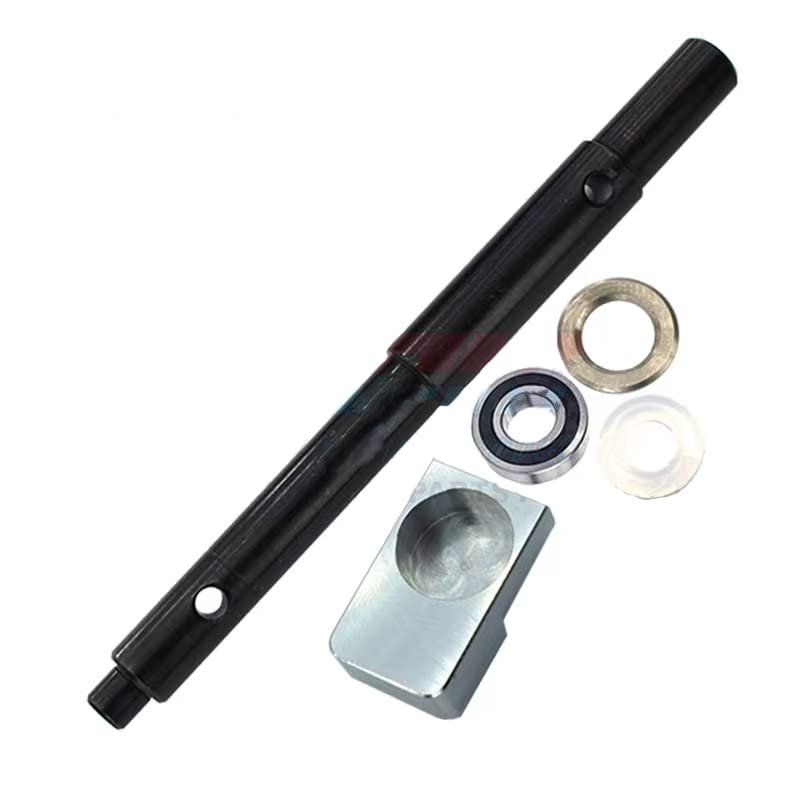 GPM for TRAXXAS-1/5 X-MAXX 8S Monster TRUCK-77086-4 Upgrade Medium Carbon Steel Large Pinion Bracket and high-Speed Bearing Three-Point Support
