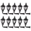 Housoutil 10pcs Miniature Led Wall Lamps for Mini House Decor Wall Lamp Model Set Miniature Light Decorative view 1