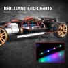 GoolRC RC Drift Car, 1:18 Scale Remote Control Car, 2.4GHz 4WD 30KM/H High Speed RC Racing Cars with LED Light Strip and 3 Batteries for Adults view 4