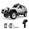 GoolRC RC Rock Crawler, 1:12 Scale Remote Control Car, 2.4Ghz 4WD Off Road RC Truck, All Terrains Climbing Vehicle, RC Car Gifts for Adults, Include 2 Batteries (Silver) view 1