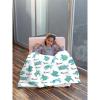 ARNOVIC Personalized Blanket with Sportsman Turtle Custom Baby Name Blanket for Girl Boy Sea Turtle Customized Baby Blanket with Name for Toddler Newborn, 40"x50" for Kids/Child - S view 4