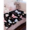 ARNOVIC Personalized Custom Name Butterfly Baby Blanket for Girl Boy - Customized Toddler Newborn Gift for Birthday Christmas - 30"x40" Crib Size - XS view 4
