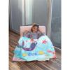 ARNOVIC Personalized Mermaid Custom Baby Blanket with Name for Girl Boy Toddler Newborn, Gift for Birthday Christmas 40"x50" for Kids/Child - S view 3